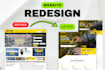 redesign your outdated website into a modern, high converting website