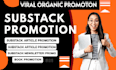 do substack promotion, substack article, book promotion
