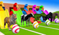 create 3d cartoon animals and kids animation video