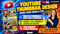 design a catchy youtube thumbnail