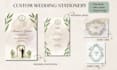 design elegant wedding invitations, signage and stationery