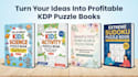 create amazon KDP puzzle book interior, cover design and KDP ready book