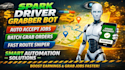 setup spark driver bot, spark delivery bot auto accept orders bot, spark