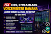 fix obs streamlabs voicemeeter banana audio issues and dual PC setup as obs pro