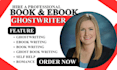 ghostwrite, rewrite ebook, book writing self help