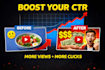 design mrbeast style youtube thumbnails