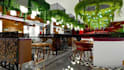 design cgi 3d interior for bar, lounge and restaurant interior