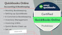 do monthly US accounting and bookkeeping using quickbooks online