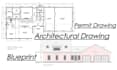 draw architectural permit drawings in autocad