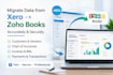 migrate xero data to zoho books with accuracy