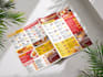 design restaurant menu, food menu and digital menu board