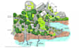 design your 2d site plan, master plan, and landscape plan