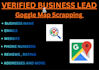do targeted b2b lead generation google maps leads