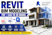 convert PDF, cad, or sketch to professional revit bim model