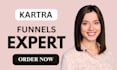 build and optimize high converting kartra funnels, automations, and memberships