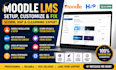 setup, install moodle lms moodle online course hp5 elearning scorm course upload