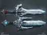 create weapon concept art for you