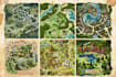 map illustration rv park fantasy map design map maker city map fantasy map maker