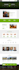 create a modern responsive HTML landing page