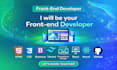 build a modern responsive website using HTML CSS  tailwind and react js