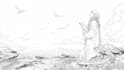 do lineart illustrations in high quality
