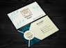 design professional double sided business card