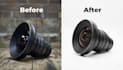 product photo editing and image retouching