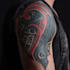 do a spiritual tribal tattoo art with custom pattern