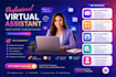 your tech savvy virtual assistant for a 1 hour sprint