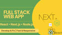develop and fix full stack web applications using react nextjs and nodejs