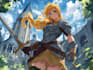 do a anime character art