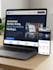 create a modern responsive landing page