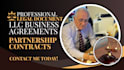 create professional llc business agreement and partnership agreement contract