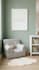 create ultra realistic nursery and kids room frame mockups