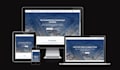build a responsive landing page with HTML CSS tailwind or angular