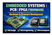 design embedded systems, pcb design, and mcu firmware for iot hardware