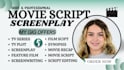 write movie script screenplay short film script screenwriting feature film edit