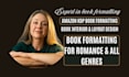 design book interior layout format ebook fix manuscript paperback formatting