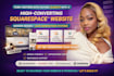squarespace website design squarespace website redesign squarespace website