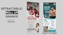 design roll up banner, billboard, retractable, pull up banner