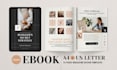 design canva workbook canva ebook editable planner canva journal PDF lead