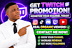 promote your twitch channel organically with channel campaign