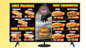 design your animated digital menu boards for restaurants