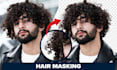 remove background with clipping path and hair masking