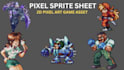 do pixel sprite sheet game character sprite 2d sprite pixel sprite animation