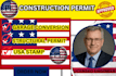 construction permit,garage conversion,adu permit,structural permit,usa stamp