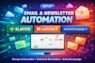 setup brevo email marketing automation workflows klaviyo activecampaign setup