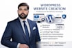 create, recreate wordpress website and landing page