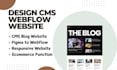 do webflow cms integration for blog page to get audience