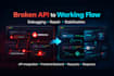 fix API integration bugs in nextjs react and web apps